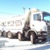 Caminhão basculante Scania G470 10x4 destinado à mineração