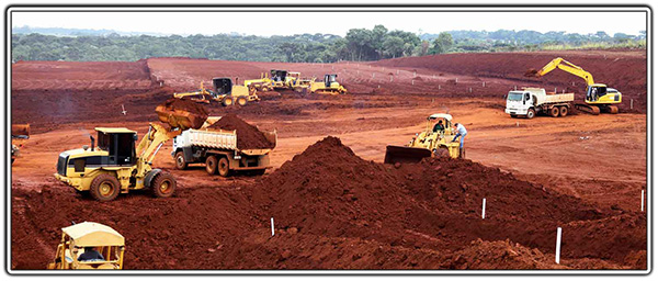 Aterro e venda de terra para aterro