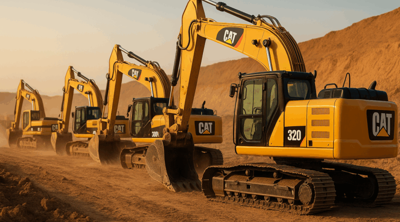 Escavadeira Caterpillar 320